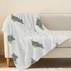 Cartoon Elephant Fleece Blanket - Hemmed Plush Throw: Warm, Breathable Comfort, Ideal for Home Naps, Sofa Use, Halloween & Christmas