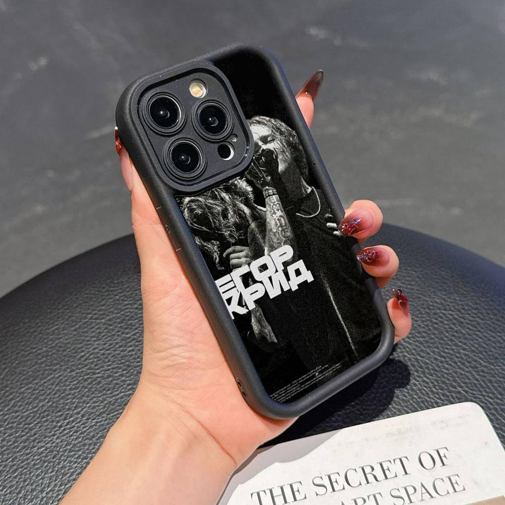 

Egor Kreed Rapper Phone Case For iPhone 11 12 13 14 15 16 17 Pro Max Shockproof Soft TPU Back Cover iPhone 13 pro