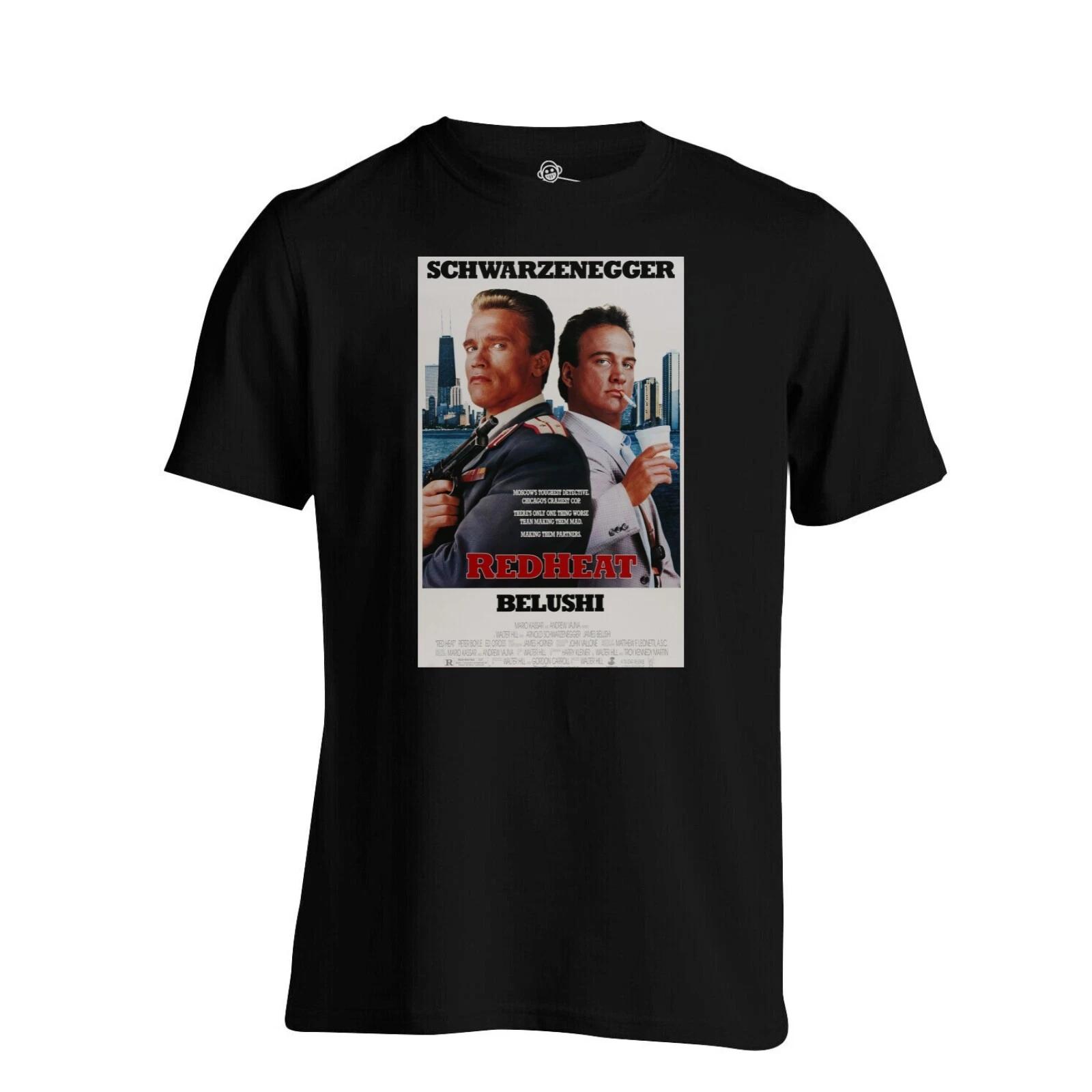 Red Heat 1988 T Shirt Classic Movie Film Poster Print S