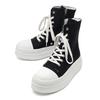 High-top shoes men's niche board shoes new American trend thick-soled cool street couple high-top board shoes 18459-R