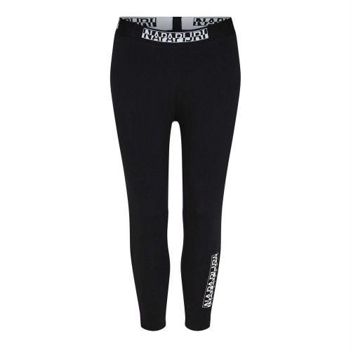Napapijri Womens/Ladies Cotton Blend Vertical Logo Leggings