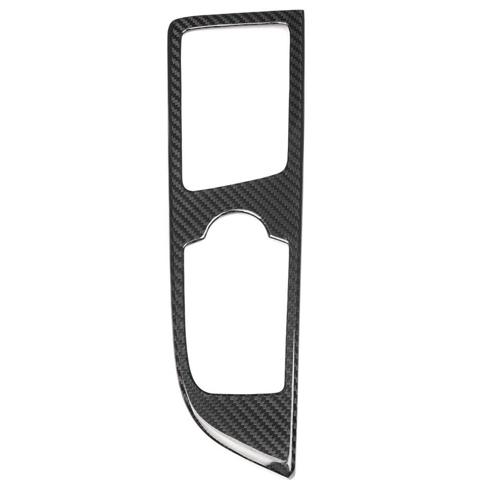 Center Console Gear Shift Panel Trim for Hyundai Genesis G70 IK 2017+ Real Carbon Fiber Central Console Gear Shift Button Cover 40.00*12.00*5.00CM