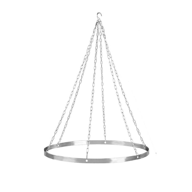Multipurpose Stainless Steel Canopy Frame Ceiling Drapes Hanging Set For Wedding Party Ceiling Decorations 30cm