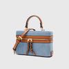Cross-mirror box bag, small square bag, shoulder messenger women's bag, fashionable versatile handbag, niche