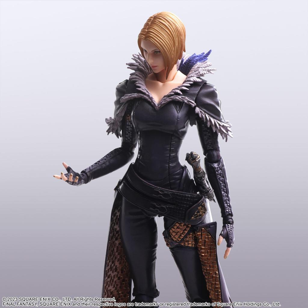 FINAL FANTASY XVI BRING ARTS Benedicta Herman PVC Painted Action Figure