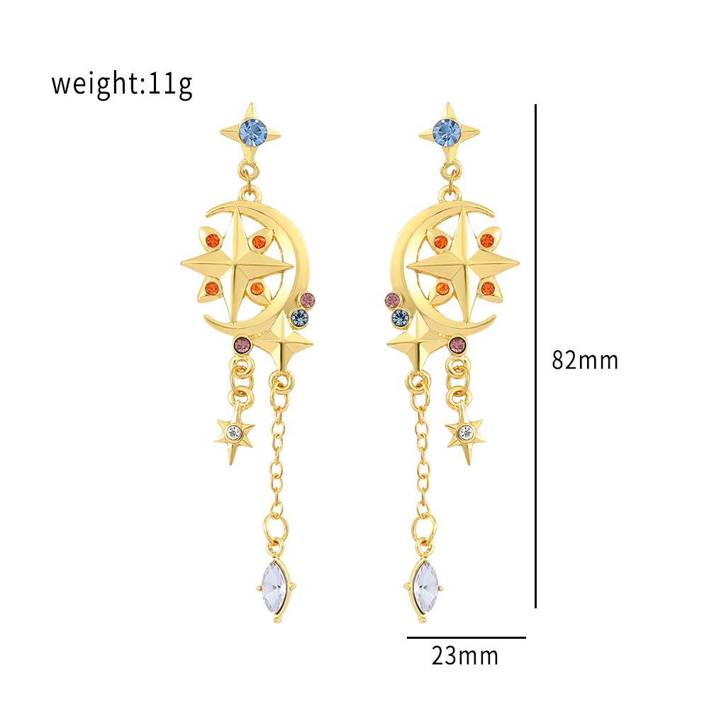Genshin Impact Earring Ear Studs Barbatos Venti Wind Element Irregular Metal Pendant Earrings For Women Cosplay Party Jewelry