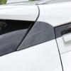 1Pair Carbon Fiber Style Rear Window Side Spoiler Wing Strip Protection Trim for Toyota C-HR CHR 2016-