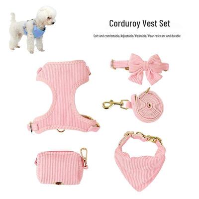 Vesta-Styl Vodítko a Postroj pro Malé/Střední Psy - Bišonek, Teddy, Pomořanský špic