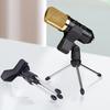 Microphone Stand Universal Shockproof Adjustable Desktop Microphone Tripod Clip Holder for Broadcast