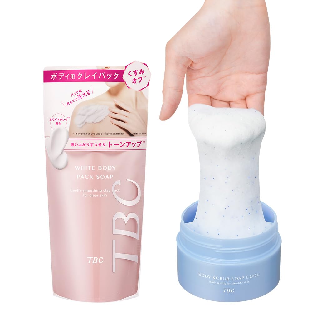 

Летний лимитированный набор TBC для гладкой кожи Скраб для тела Мыло Охлаждающая белая маска для тела Мыло