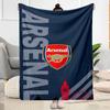 Arsenal Blanket Soft Warm Cozy Great for Sofa Bed Chair Four Seasons Universal Modern Gift for Travel Home Birthdays