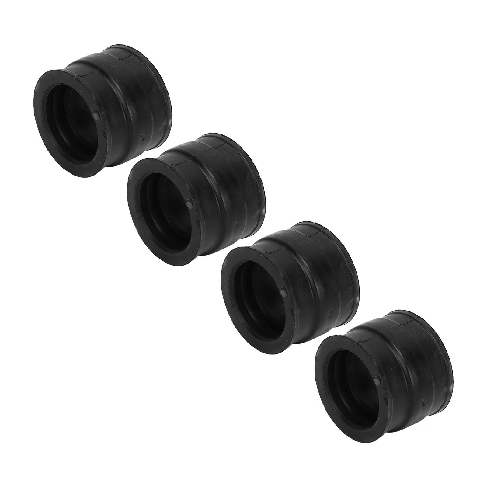 

4pcs Carburetor Intake Manifold Boots Rubber 35mm to 37mm Replacement for CB650 RC03 1979‑1982
