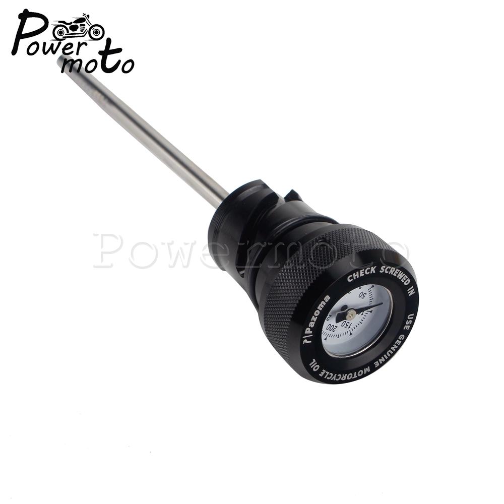 For Harley Softial M8 Oil Dipstick Motorcycle Temperature Dip Stick Gauge Fit Street Bob FXBB FXBBS Low Rider FXLR FXST 18-21