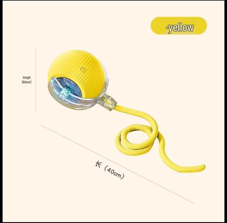 

Умная уклоняющаяся электрическая игрушка для кошек для снятия скуки - Автоматический интерактивный мяч для котят и кошек