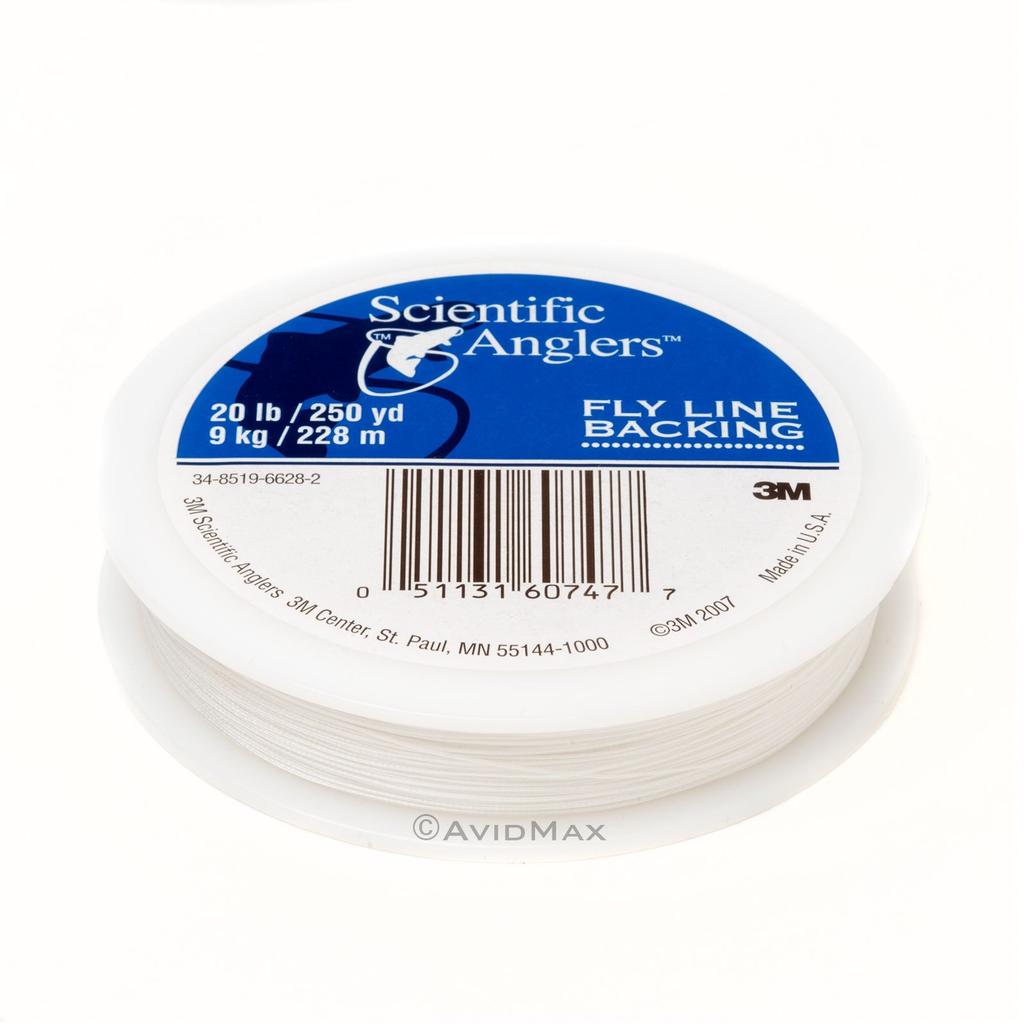 TIEMCO SA Backing White Line, 100YD, 27LB,