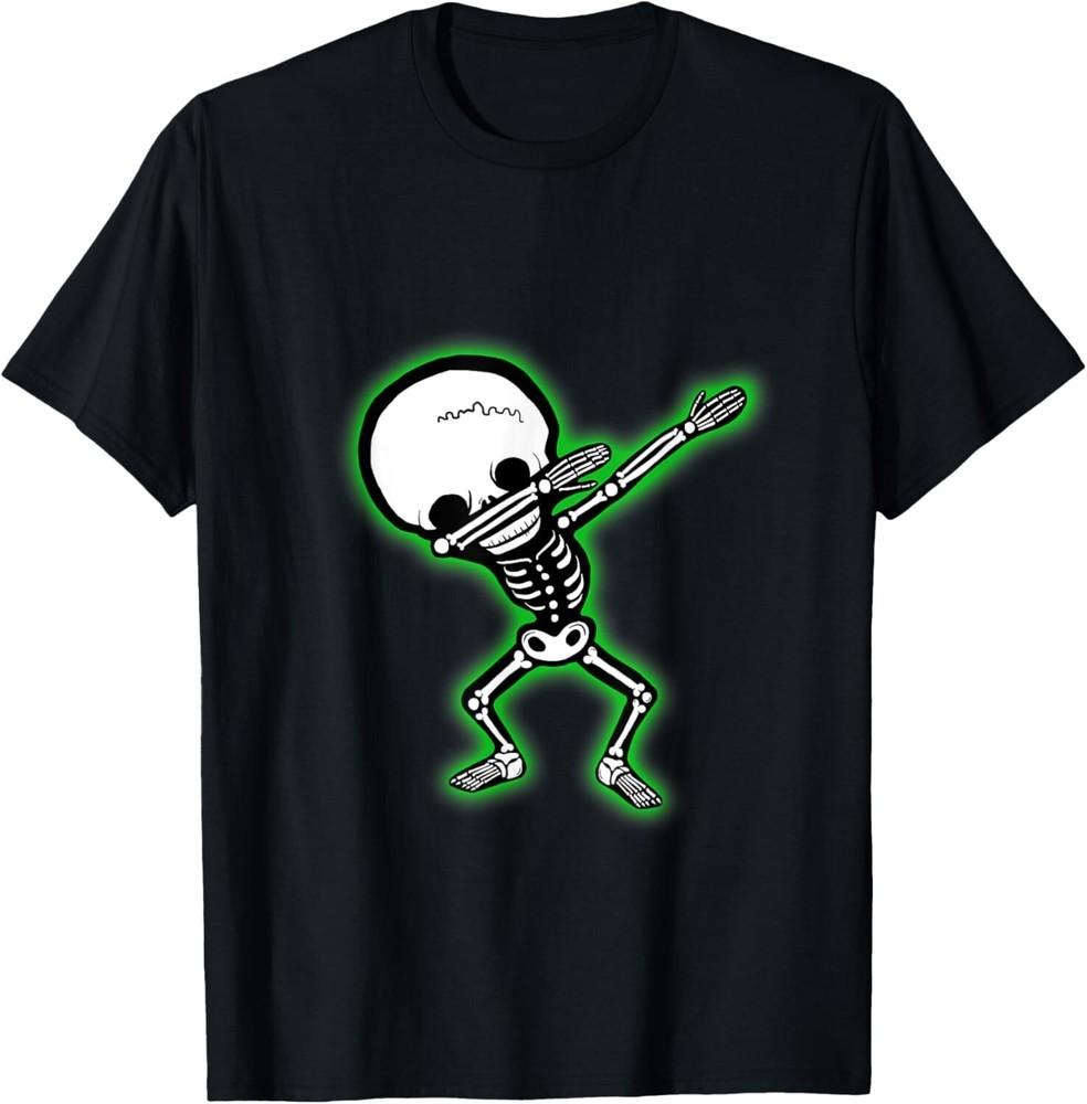 

Dabbing Skeleton - Halloween Dab Skull Gift Unisex T-Shirt L