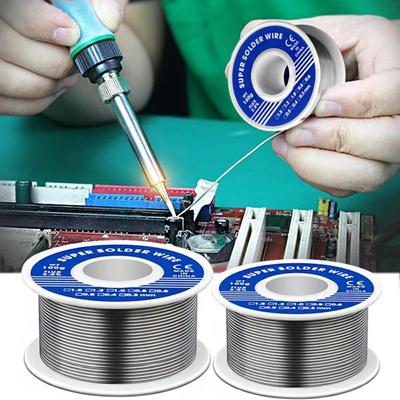 20/30/50/100g Filo per Saldatura Elettronico Fili di Saldatura Anima di Resina Stagno Multifunzione Filo per Saldatura Flusso Filo di Ferro Bobina Strumento Domestico