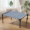 Pet Bed Cot Cylindrical Legs Raised Pet Bed Portable Breathable