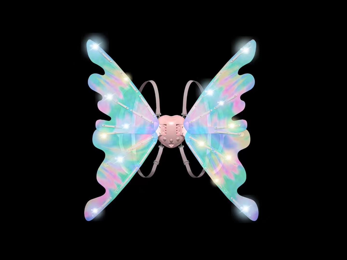 

Крылья бабочки: Электрические крылья феи со светом и музыкой - Новая трансграничная игрушка Weight 490g