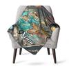 Old World Map Customize Your Name Outdoor Blanket Suitable For All Seasons Comfortable And Warm Soft Blanket Suitable For Travel Gifts For Relatives