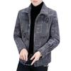 Herfst/Winter 2024 Heren Dikke Berber Fleece Lamswol Jas
