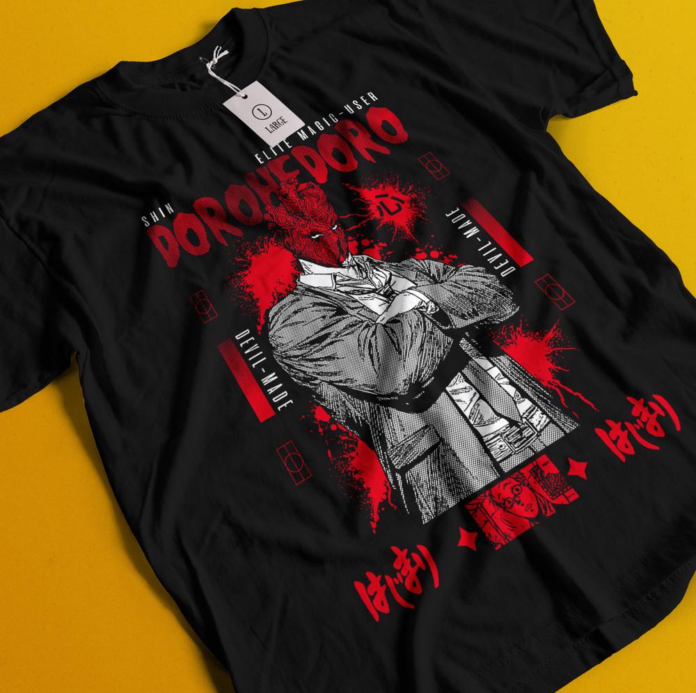 

Dorohedoro T-Shirt Kaiman Shirt Ebisu Tshirt Nikaido Tee Noi Beast Kai Shin Ai L