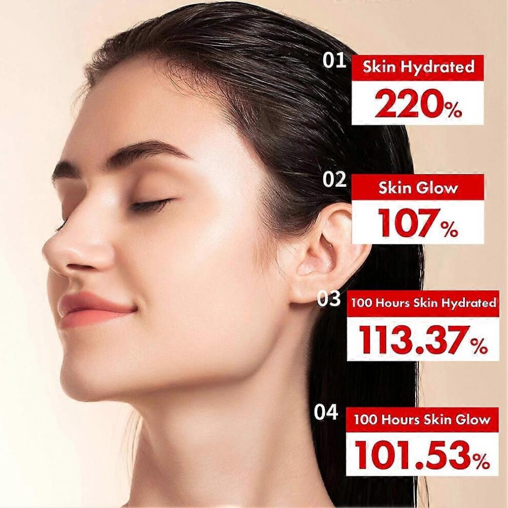 (3pcs) 50ml Real Collagen Fit Wrapping Mask, Peel-Off Facial Mask, Anti-Aging & Hydrating Face Mask for Hydration, Glow & Firming