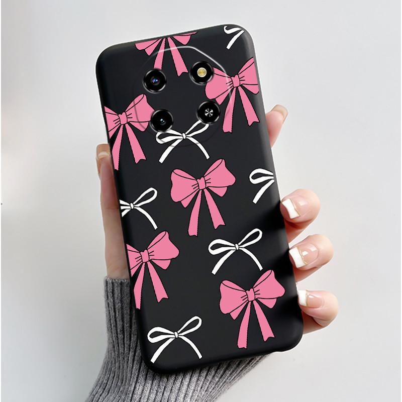 Soft TPU Phone Case For Blackview Shark 6 Cute Love Heart Rabbit Silicone Protective Cover For BLACKVIEW Shark6 5G Shell Funda