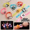Kids LED Party Favors Flashing Light Up Bracelets Halloween Christmas Gift Toys Non Candy Treat Bag Fillers Goody Bag Essentials