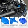 Windshield Wiper Washer Fluid Reservoir Tank Bottle Cap Cover, 3Q0955455 Washer Fluid Cap, Car Accessories Windshield Washer Reservoir Cap Compatible