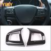 ABS Plastic Carbon Fiber Car Steering Wheel Button Frame Decorative Stickers Suitable for Maserati Levante Ghibli Quattroporte