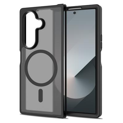 For Magsafe Wireless Charging Phone Case for Samsung Galaxy Z Fold 6 7 Fold6 Fold7 Translucent Shockproof Magnetic Cover
