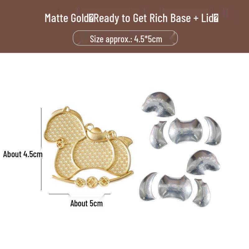 DIY Brocade Keyring & Car Pendant Kit – Handmade Gift for New Year Team Building and Icebreaker Activities