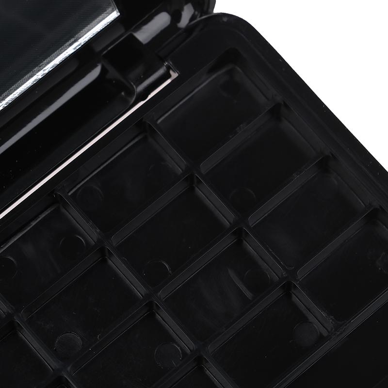 24 Bölmeli Kendin Yap Boş Far Paleti Paleti Allık Ruj Pudra Tutucu Kılıf