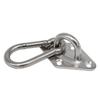 Stainless Steel Diamond Door Latch Set & Hammock Fixing Buckle with Eye Plate for Shade Sail Accessories.