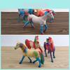 Fantasy Mythical Horse Unicorn Pvc Model With Solid Build For Childrens Collectibles