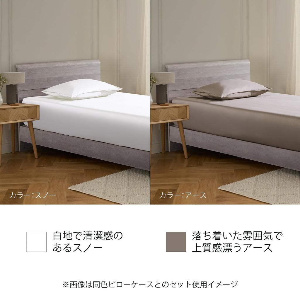Tempur Snow Single Fitted Sheet, 73011361