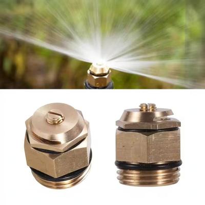 1Pcs Lawn Grass Garden Irrigation Sprayer 1/2 Inch Brass 180 Degree Adjustable Refractive Micro Sprinkler Mist Watering Nozzle