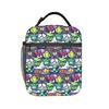 Custom Plants Gaming Zombies Lunch Bag Women Cooler Thermal Insulated Lunch Box for Adult Office