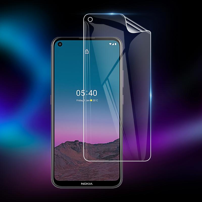 

Для Nokia 5.4 / 3.4 6.39 Мягкий TPU передняя полная крышка протектор экрана Прозрачная защитная пленка ( Не закаленное стекло )