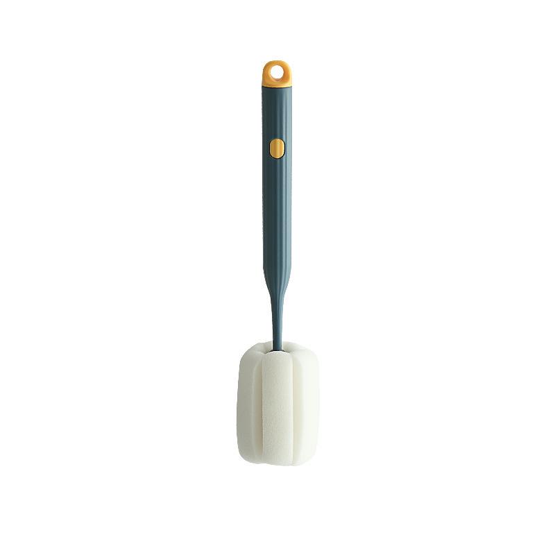 Customizable Long Handle Sponge Cup & Bottle Brush for Thorough Cleaning