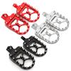 Motorcycle Black/Silver 1 Pair Foot Pegs  Aluminum Alloy & Stainless Steel For Harley-Davidson 2018-2019 CVO Road Glide FLTRXSE
