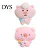 Decorative Hanging Ornament Cartoon Pig Plush Pendant for Backpacks, Stuffed Animal Bag Charm Schoolbag Decoration with Ball Chain, Soft Keychain