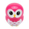Cute Owl Shape Kitchen Manual Timer Mechanical Home Cooking Counters Clock(Rose)