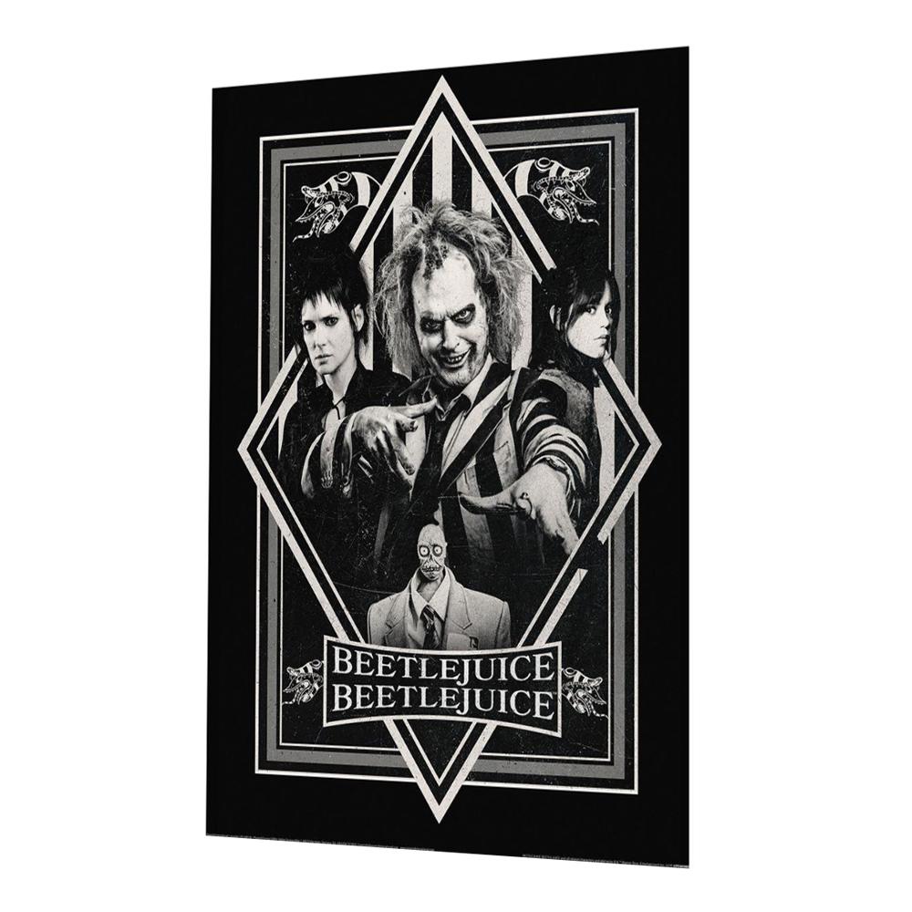 Beetlejuice Beetlejuice Characters Paper Print