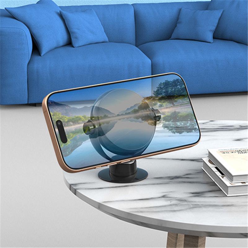Magnetic Car Phone Holder with Rotating Navigation and Strong Suction