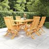 Day and Night - Day and Night Garden Dining Set 7 Pieces Solid Teak Wood