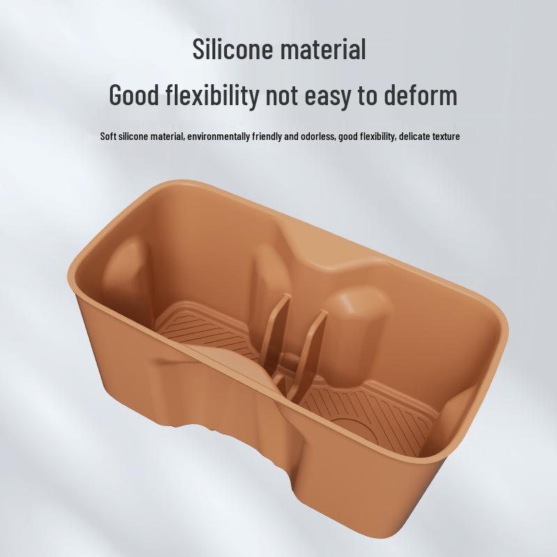 Chery iCAR 26 V27 Center Console Silicone Cup Holder Pad - Anti-slip Car Accessory