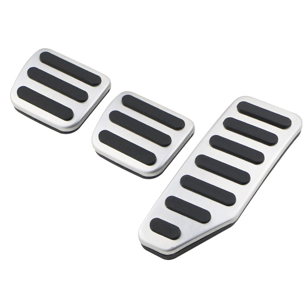Car Pedals for Isuzu D-MAX DMAX 2017 - 2022 2023 2024 AT MT Gas Accelerator Brake Pedal Cover Stainless Steel Pads Accessories