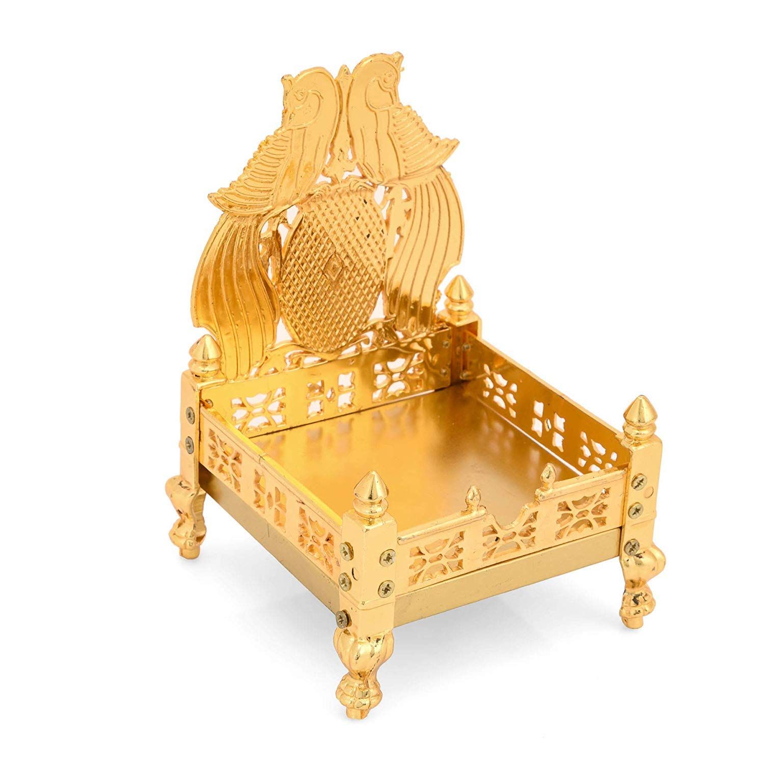 

Алюминиевый Бог Синхасан Маленький Алюминий, Религия;Птицы золотистый